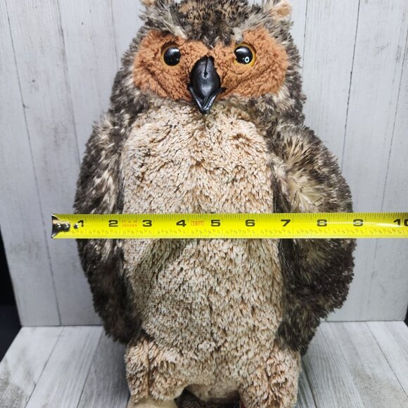 Melissa and Doug Barn Owl Plush Realistic Stuffed Animal Toy 16'' Super Soft - Picture 10 of 10